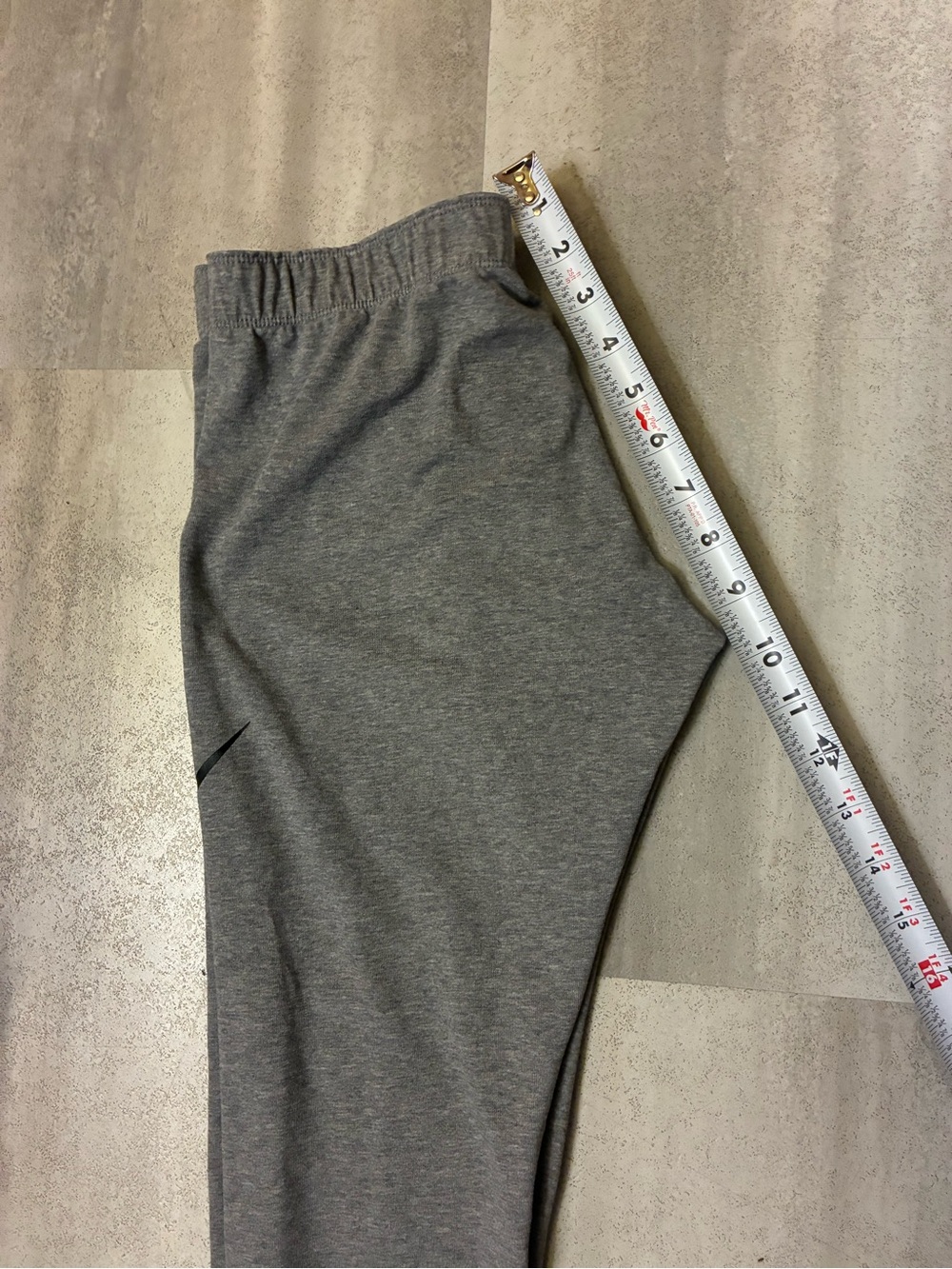 Nike Gray Sweatpants with Black Logo - Picture 5 of 9